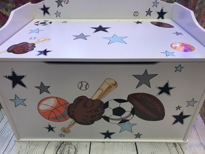 Lg ToyBox -Sports | Children's Toy Boxes