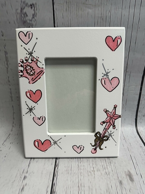 4x6 Wood Frame - Pink Princess | Picture Frames