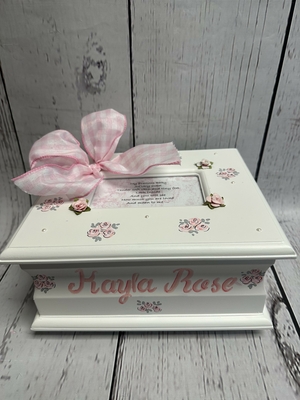 Memory Box  Cabbage Rose | Memory Boxes